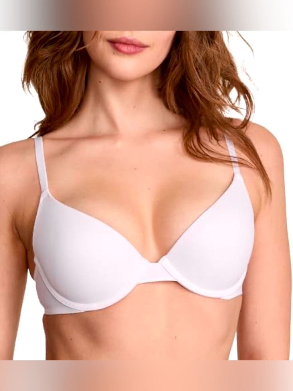 Victoria's Secret Smooth Light Pink Plunge Bra